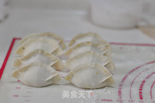青菜猪肉饺子的做法步骤:11
