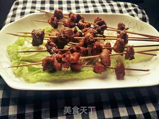 烤羊肉串(烤箱版)的做法步骤:11