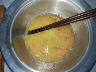 杂粮发糕煎蛋的做法步骤:3