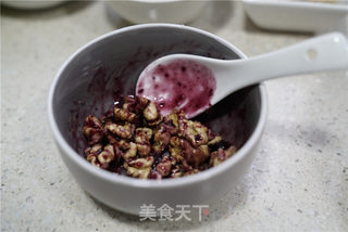 核桃蓝莓面包的做法步骤:8