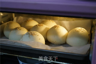 核桃蓝莓面包的做法步骤:10