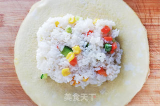 卡通蛋包饭的做法步骤:7