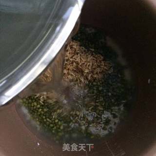 绿豆燕麦糯米粥的做法步骤：5