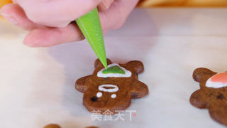 圣诞姜饼人【初味日记】的做法步骤:12