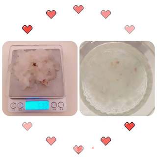 牛奶木瓜炖雪蛤的做法步骤:2