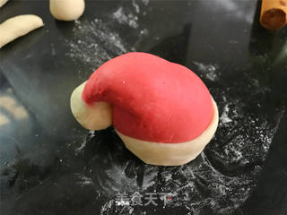 圣诞帽南瓜包的做法步骤:11