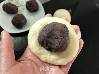 圣诞老人小餐包的做法步骤:6