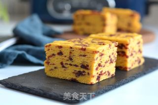 蔓越莓南瓜千层糕的做法步骤:12
