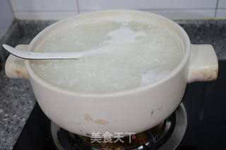 鲍鱼虾粥的做法步骤:7