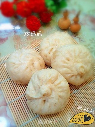 土豆肉丁包子的做法步骤:12