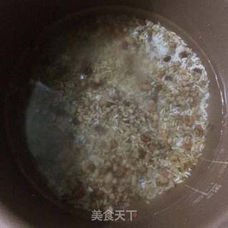 柴豇豆燕麦粥的做法步骤:5
