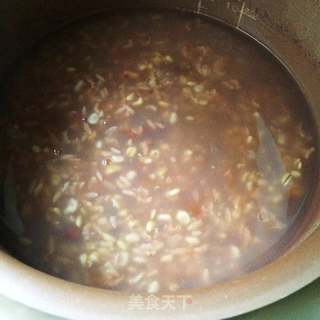 柴豇豆燕麦粥的做法步骤:7