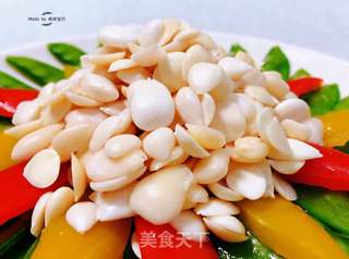荷兰豆拌时蔬#快手素菜#的做法步骤:12