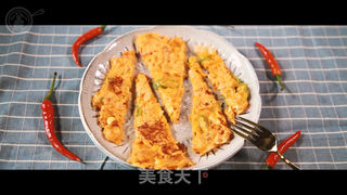 泡菜饼的做法步骤:9