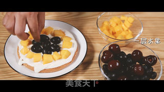 圣诞裸蛋糕的做法步骤:11