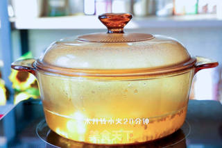 腐竹板栗豌豆肉丝粥——宝宝辅食的做法步骤:4