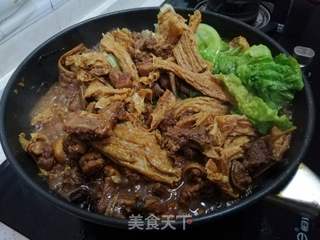 支竹羊腩煲的做法步骤:17