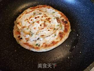 香酥椰子油葱油饼的做法步骤：16