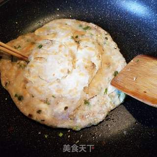 香酥椰子油葱油饼的做法步骤:17