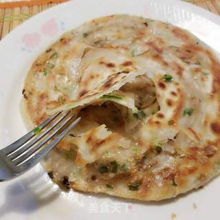 香酥椰子油葱油饼的做法步骤:18