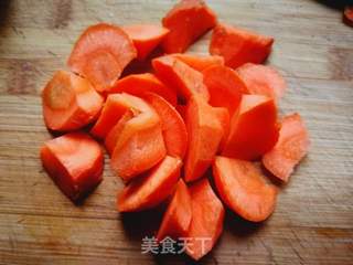 胡萝卜双米糊的做法步骤:2