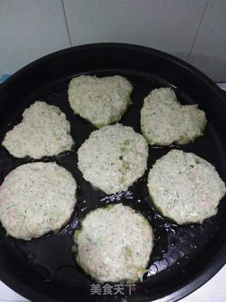 西兰花早餐饼的做法步骤：7