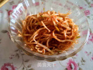 疙瘩丝的做法步骤:7
