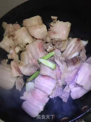 回锅肉的做法步骤:4
