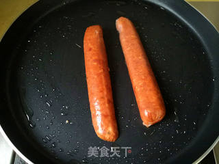 牛肉肠卷饼的做法步骤:4
