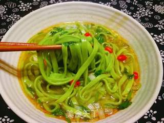 花椒葱花面的做法步骤:10