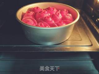 仿真玫瑰花面包的做法步骤:18
