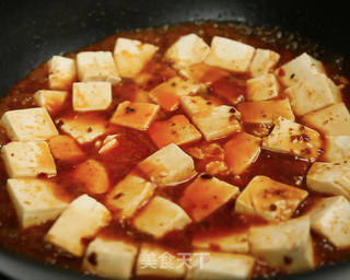 麻婆豆腐的做法步骤:12