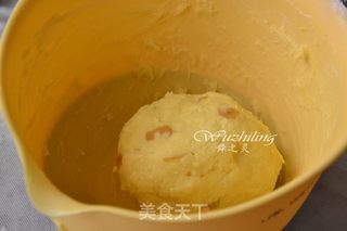 花生果酱曲奇的做法步骤:5