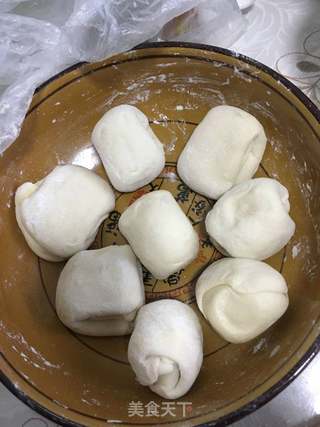 蒜苗肉馅烤包子的做法步骤:17