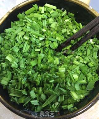 蒜苗肉馅烤包子的做法步骤:32