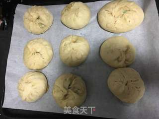 蒜苗肉馅烤包子的做法步骤:42