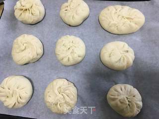 蒜苗肉馅烤包子的做法步骤:37