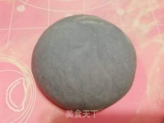 蓝玫瑰馒头的做法步骤:6