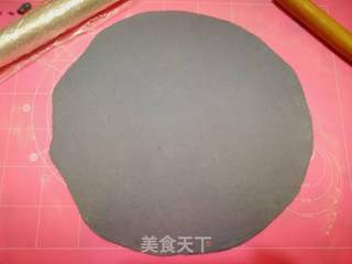 蓝玫瑰馒头的做法步骤:7