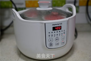 虫草红枣鸡腿汤的做法步骤:6