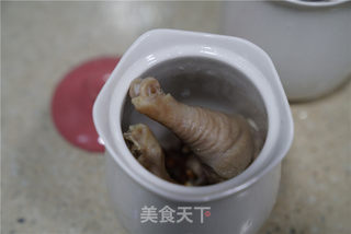 芡实红豆鸡腿汤的做法步骤:4