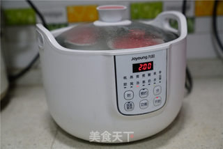 芡实红豆鸡腿汤的做法步骤:6