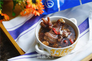 芡实红豆鸡腿汤的做法步骤:8