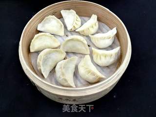 白菜蒸饺的做法步骤:7