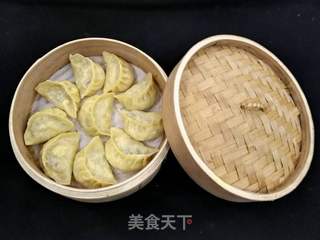 白菜蒸饺的做法步骤:11
