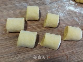 红薯鸡蛋馒头卷的做法步骤:7