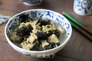 咸肉炖排骨的做法步骤:6