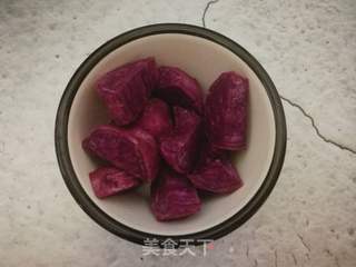 紫薯核桃豆浆的做法步骤:4