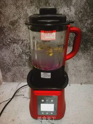 紫薯核桃豆浆的做法步骤:6