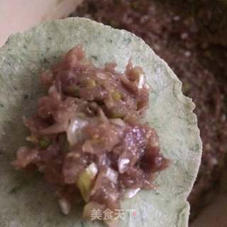翡翠饺子的做法步骤:7